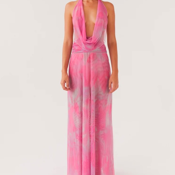 Peppermayo Elysia dress in pink floral - Picture 2 of 7